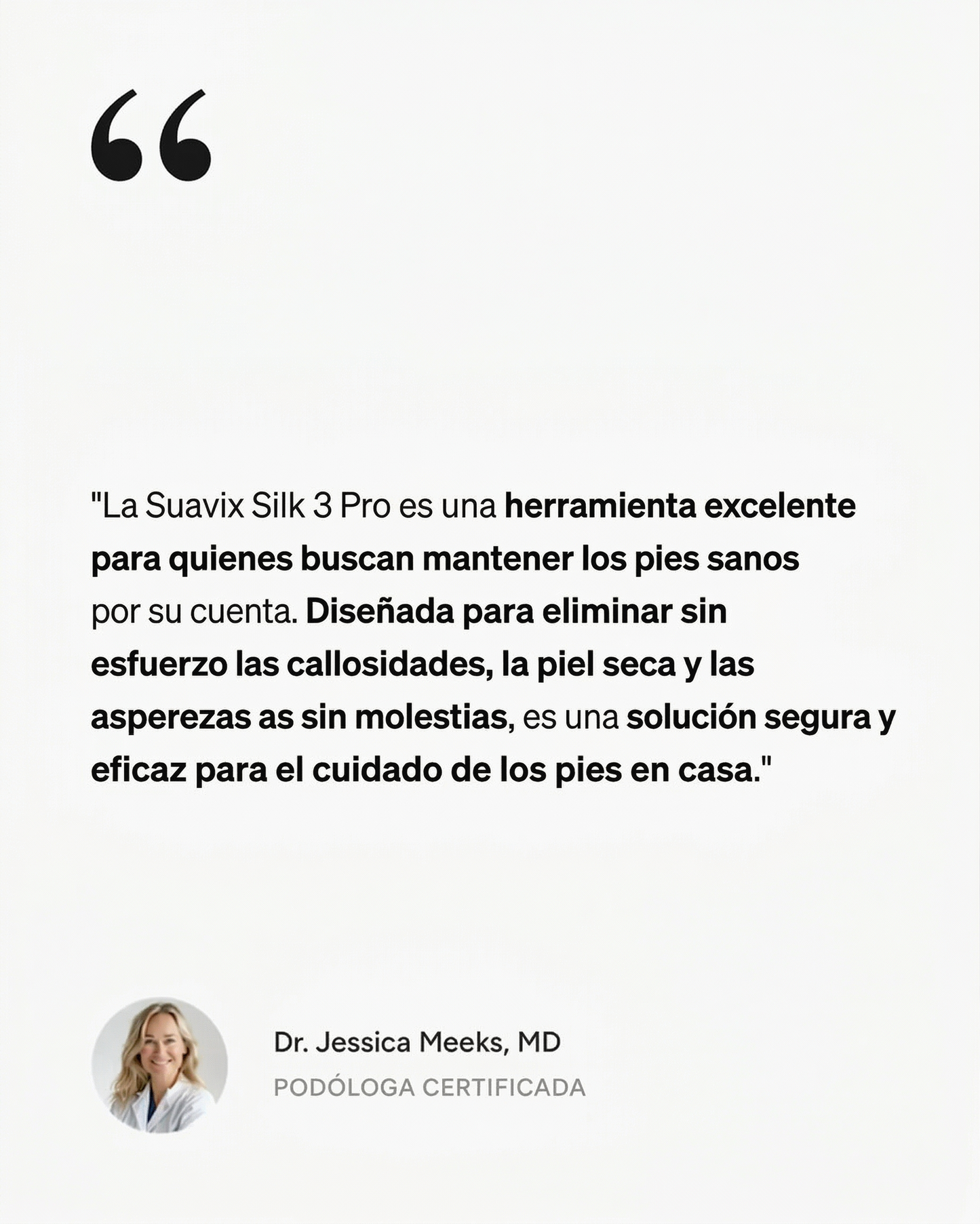 Lima para pies electrónica | Suavix