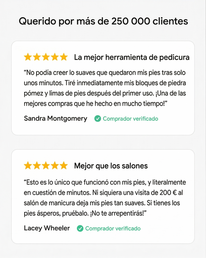 Lima para pies electrónica | Suavix