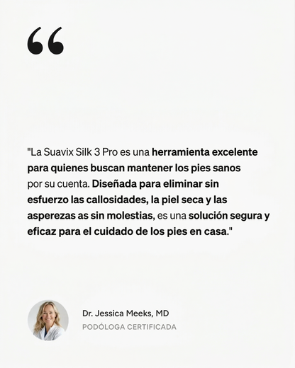 Lima para pies electrónica | Suavix